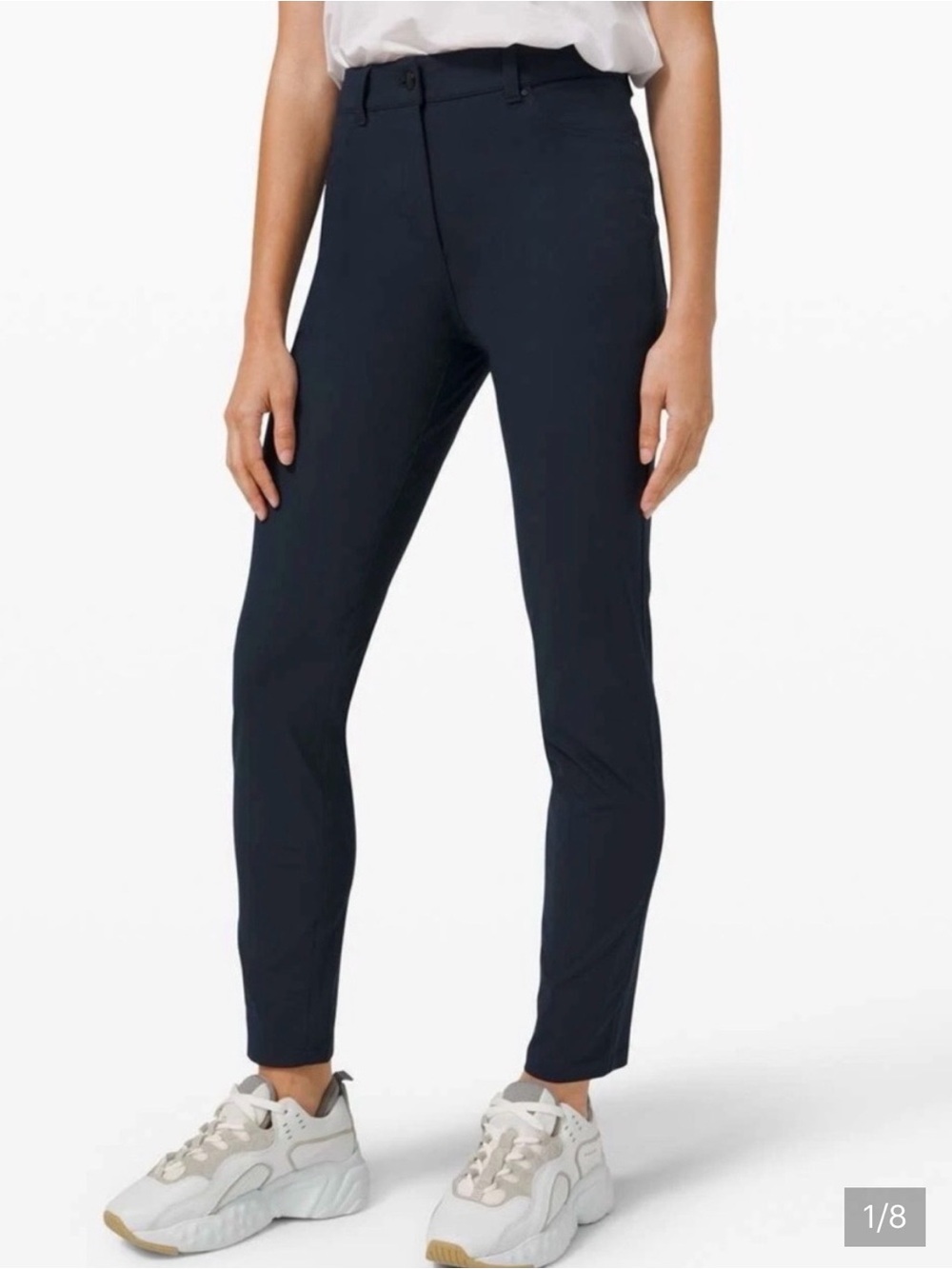 lululemon athletica navy Cropped Ankle Pants